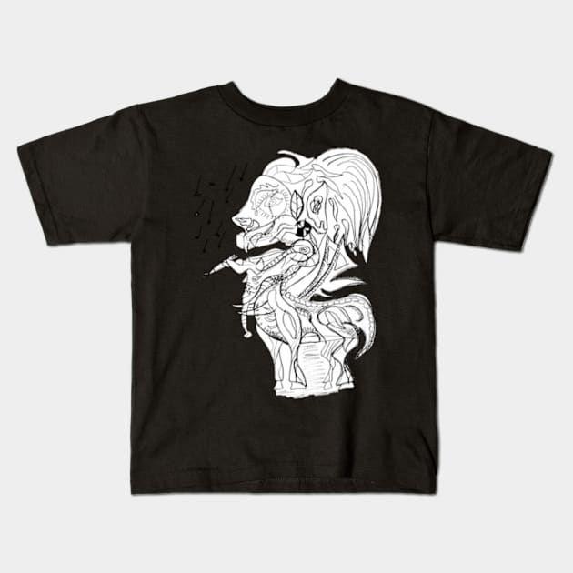 Sagittarius Kids T-Shirt by sonigque